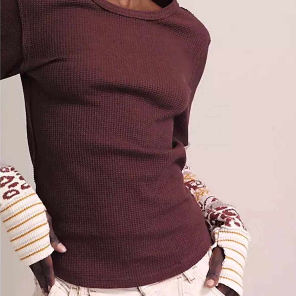 Free people long sleeve size small sweater sleeves